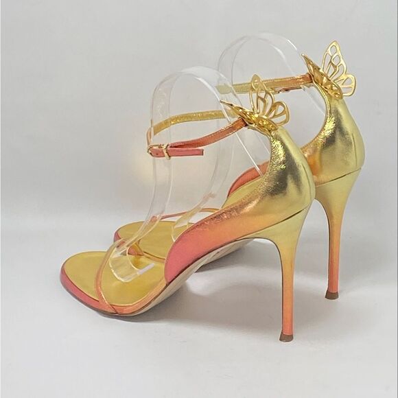 Sophia Webster Mariposa Metallic Leather Sandals size 41 - Picture 11 of 14